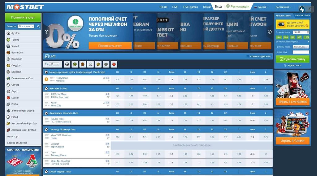 Mostbet's Betting: A Comprehensive Overview